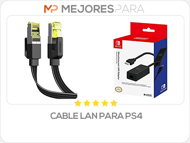 cable lan para ps4