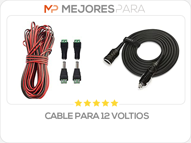 cable para 12 voltios