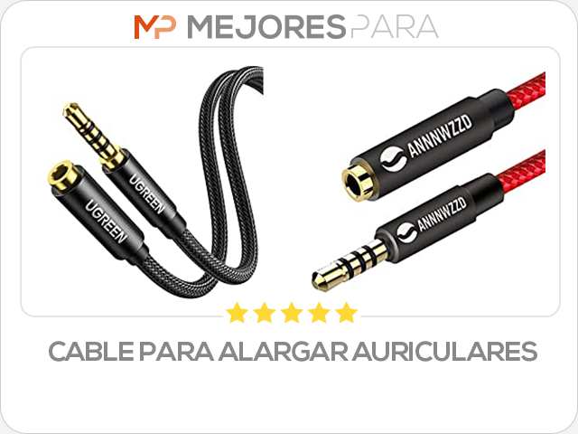 cable para alargar auriculares