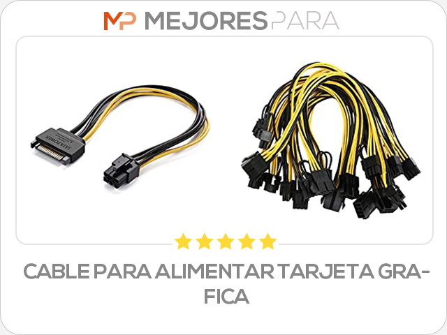 cable para alimentar tarjeta grafica