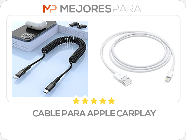 cable para apple carplay