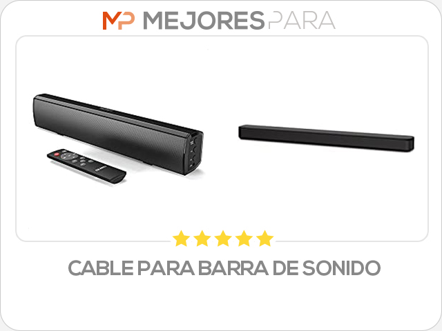 cable para barra de sonido