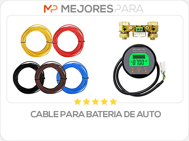 cable para bateria de auto