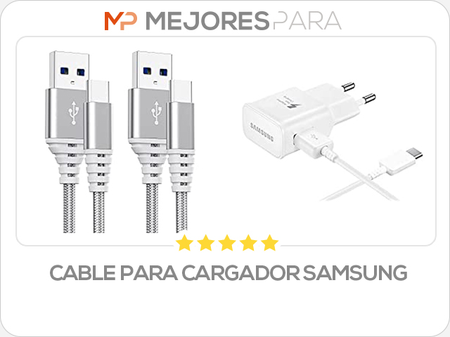 cable para cargador samsung