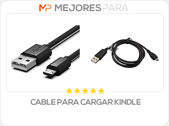 cable para cargar kindle