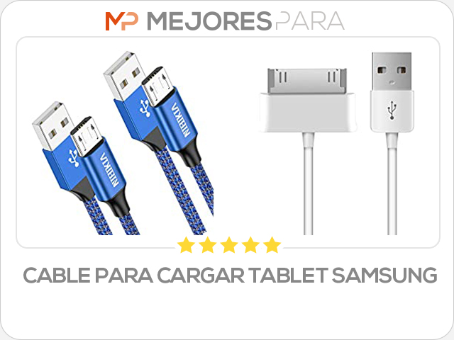 cable para cargar tablet samsung