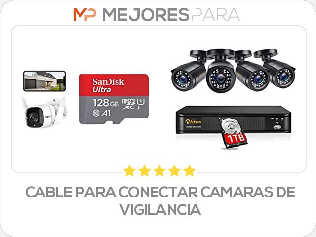 cable para conectar camaras de vigilancia