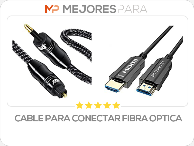 cable para conectar fibra optica