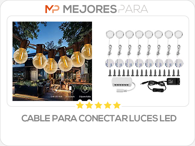 cable para conectar luces led