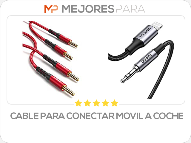 cable para conectar movil a coche