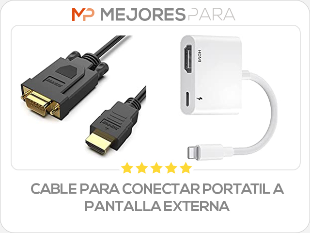 cable para conectar portatil a pantalla externa