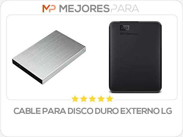 cable para disco duro externo lg