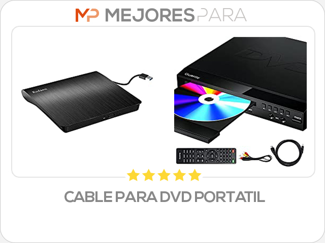 cable para dvd portatil