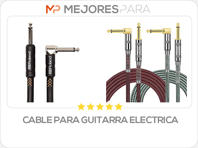 cable para guitarra electrica