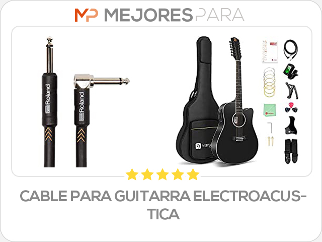 cable para guitarra electroacustica