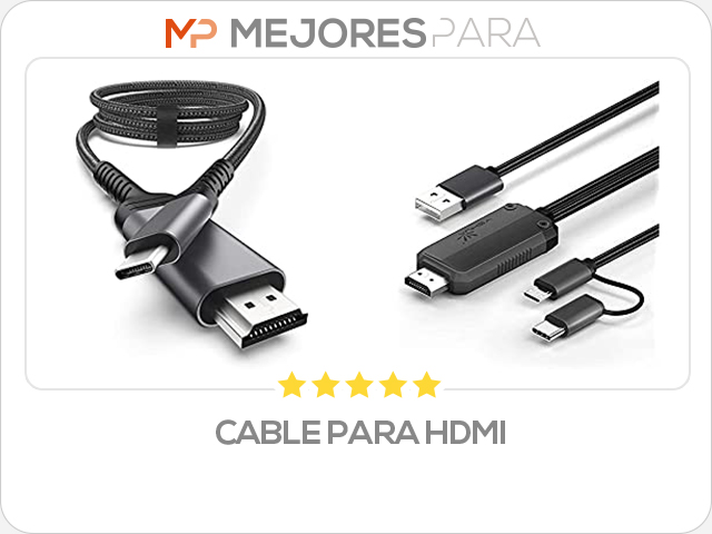 cable para hdmi