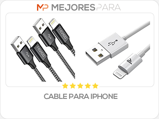 cable para iphone