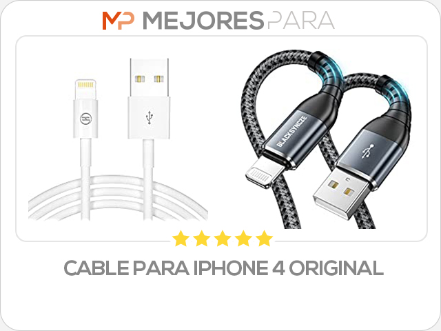 cable para iphone 4 original