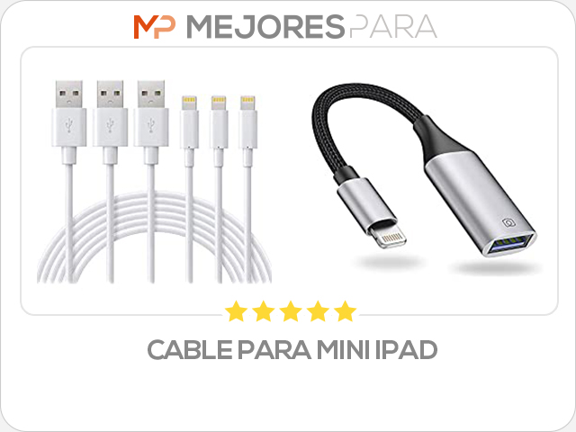 cable para mini ipad