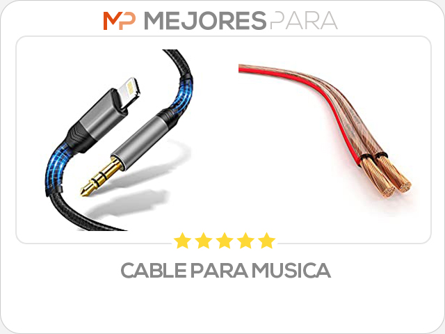 cable para musica