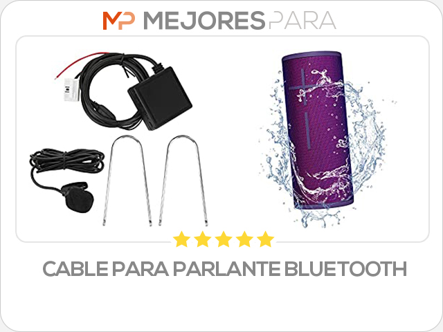 cable para parlante bluetooth