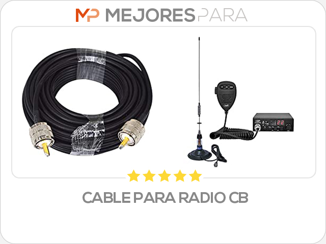 cable para radio cb