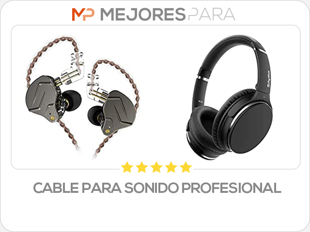 cable para sonido profesional