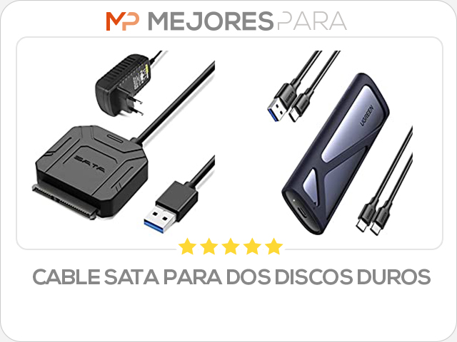 cable sata para dos discos duros