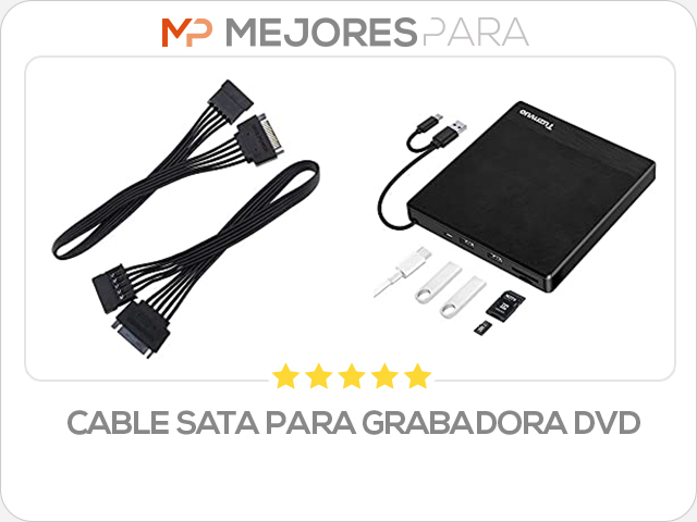 cable sata para grabadora dvd