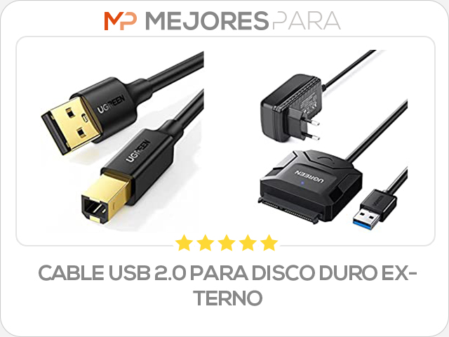 cable usb 2.0 para disco duro externo