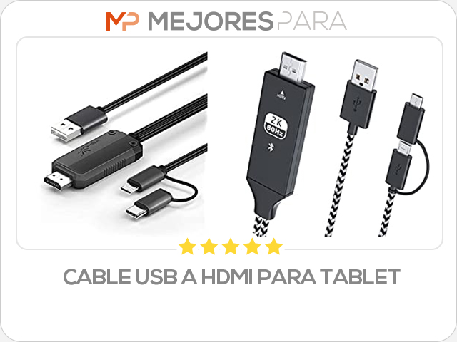 cable usb a hdmi para tablet