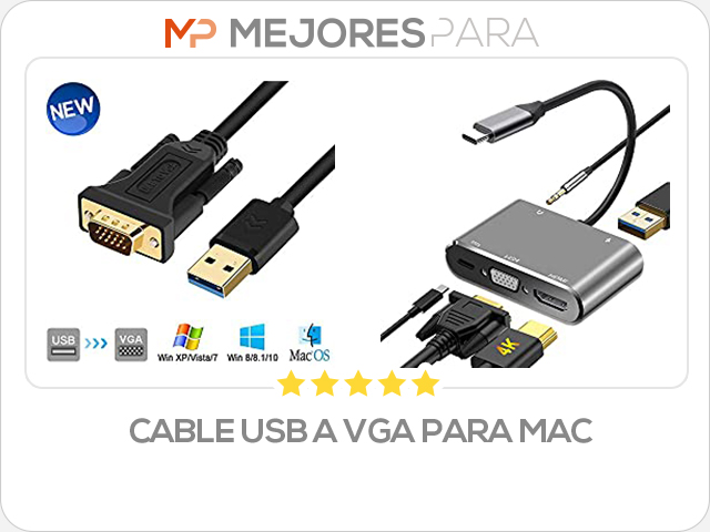 cable usb a vga para mac