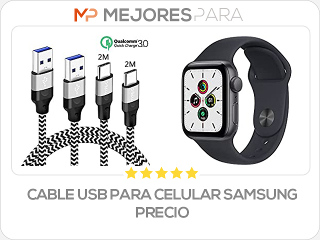 cable usb para celular samsung precio