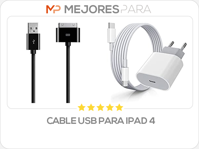 cable usb para ipad 4