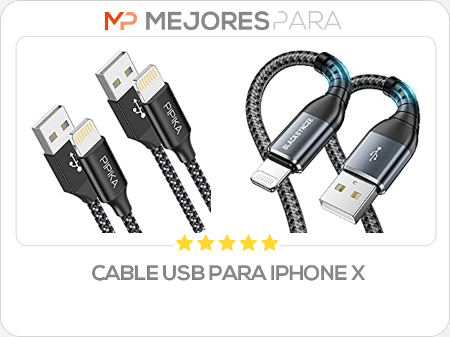 cable usb para iphone x