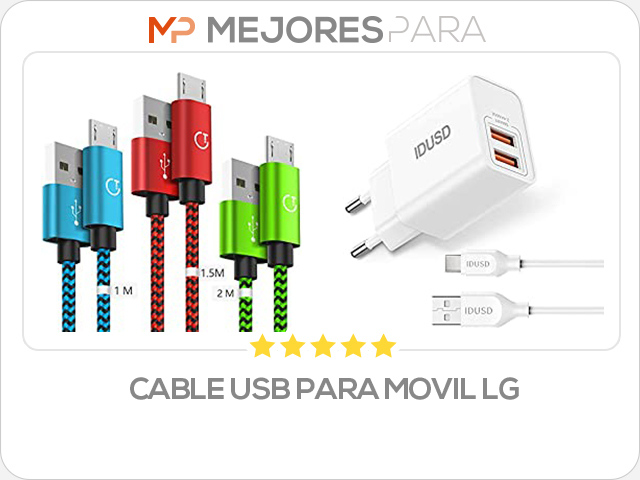 cable usb para movil lg