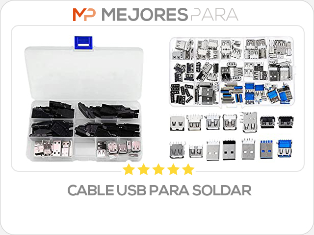 cable usb para soldar