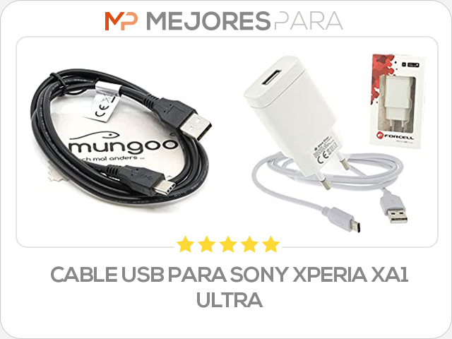 cable usb para sony xperia xa1 ultra