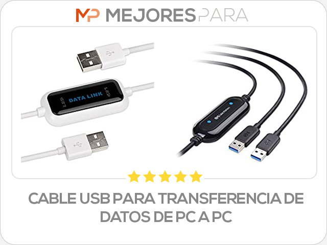 cable usb para transferencia de datos de pc a pc