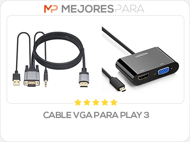 cable vga para play 3