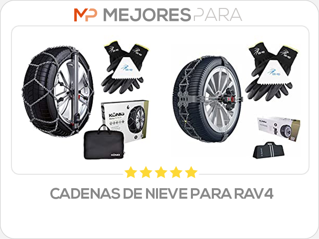 cadenas de nieve para rav4