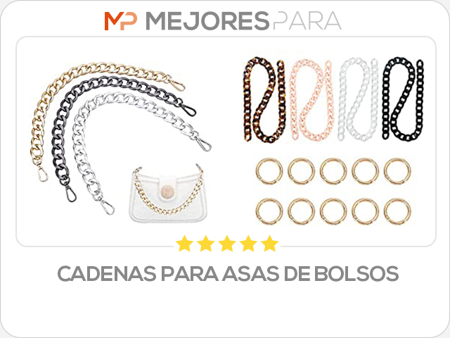 cadenas para asas de bolsos