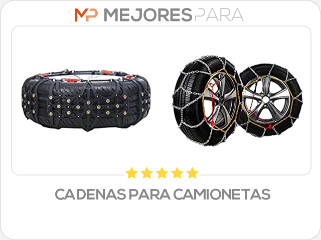 cadenas para camionetas