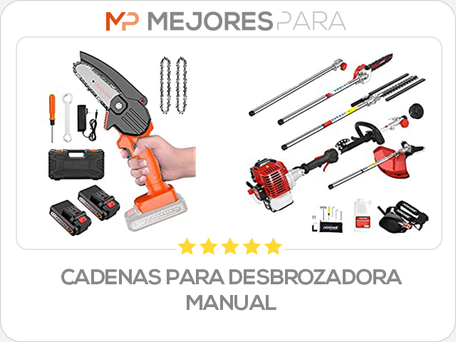 cadenas para desbrozadora manual