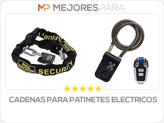 cadenas para patinetes electricos