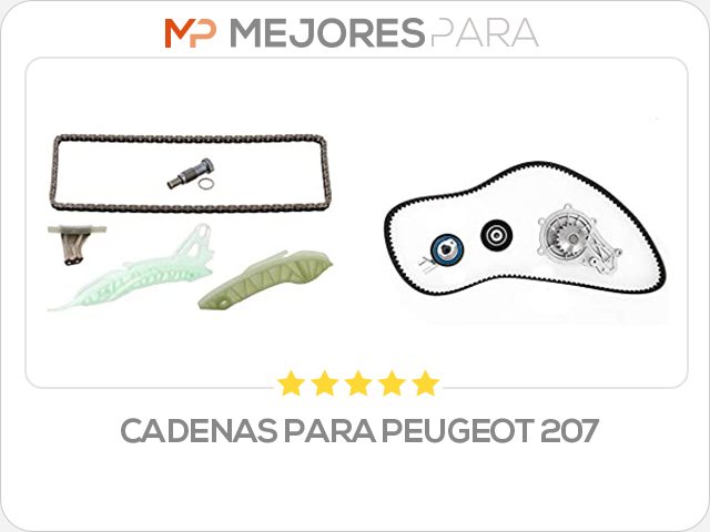 cadenas para peugeot 207