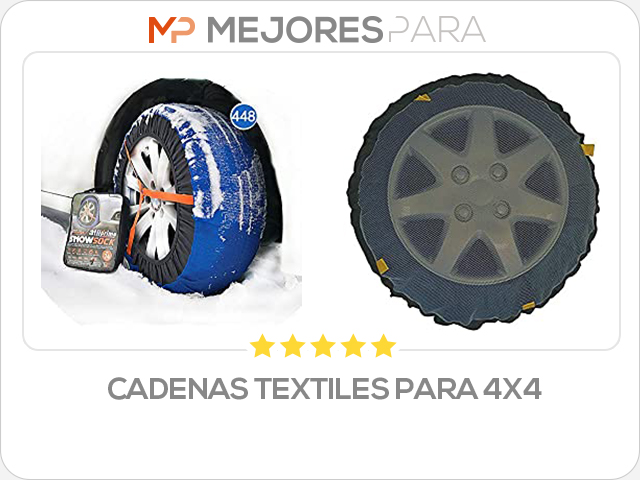 cadenas textiles para 4x4