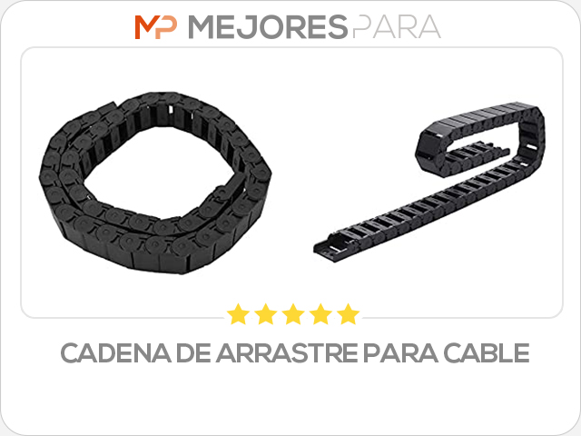 cadena de arrastre para cable