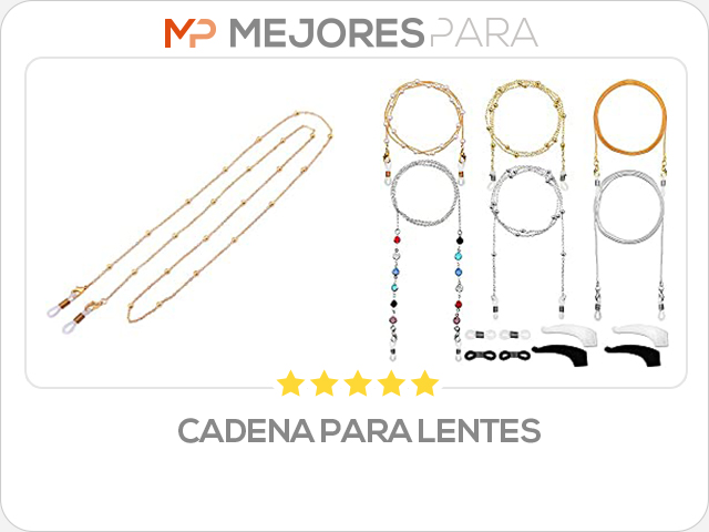 cadena para lentes