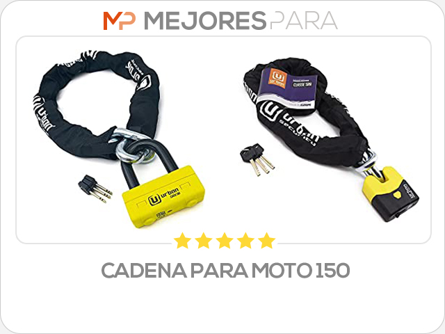 cadena para moto 150